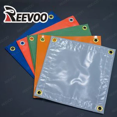 Wasserdichte PVC-Bootsabdeckung Blaue Abdeckung